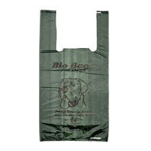 Load image into Gallery viewer, Bio Bags Large Dog Poop Bags with Handles Flat Packed - Value Packs - Green Coco