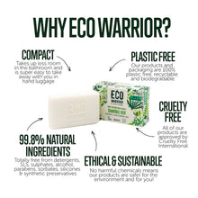 Load image into Gallery viewer, Eco Warrior Boys & Girls Shaving Bar - 100 g - Green Coco