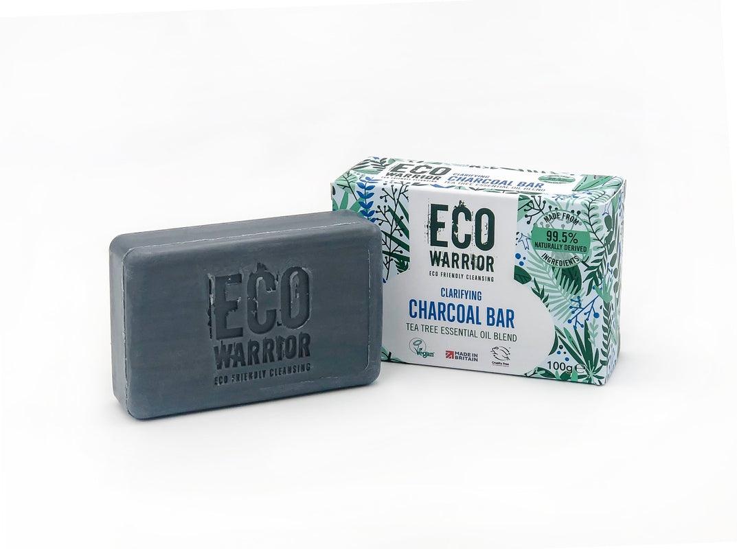 Gift Box - Eco Warrior Face, Hair and Body Total Works Soap Bars - Set of 6 x 100 g - Green Coco