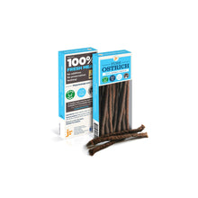 Load image into Gallery viewer, Jr Pet Products 100% Ostrich Meat Sticks Dog Hypoallergenic Treats - Green Coco