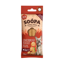 Load image into Gallery viewer, Soopa Dental Sticks - Gingerbread Biscuit - Green Coco