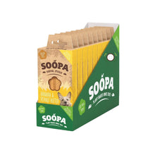 Load image into Gallery viewer, 10 X Soopa Dental Sticks - Banana &amp; Peanut Butter - Green Coco
