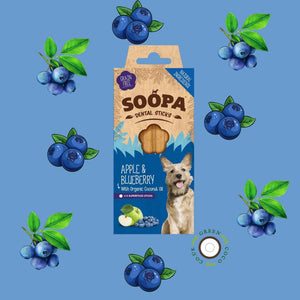 5 X - Soopa Dental Sticks Variety - Green Coco