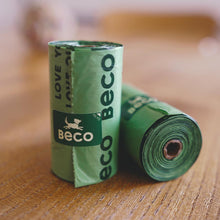 Load image into Gallery viewer, Beco 540 LARGE Dog Poop Bags - Mint Scented - Green Coco
