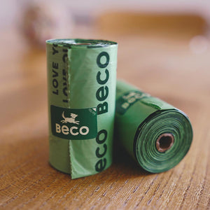 Beco 540 LARGE Dog Poop Bags - Mint Scented - Green Coco