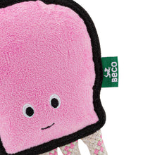 Load image into Gallery viewer, Beco Eco-Friendly Dog Medium Toy with Squeaker-  Recycled Plastic Octopus - Green Coco