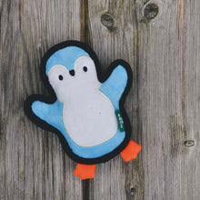 Load image into Gallery viewer, Beco Eco-Friendly Dog Small Toy with Squeaker-  Recycled Plastic Penguin - Green Coco
