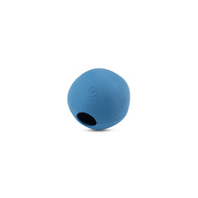 Load image into Gallery viewer, Beco Eco Natural Rubber Dog Bouncy Ball - Small Blue - Green Coco
