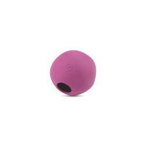 Beco Eco Natural Rubber Dog Bouncy Ball - Small Pink - Green Coco