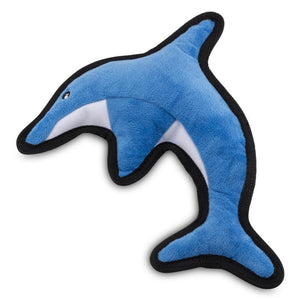 Beco  Dog Toy- Recycled David The Dolphin - Green Coco