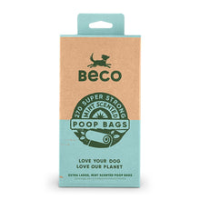 Load image into Gallery viewer, Beco Large Dog Poop Bags - 270 Mint Scented
