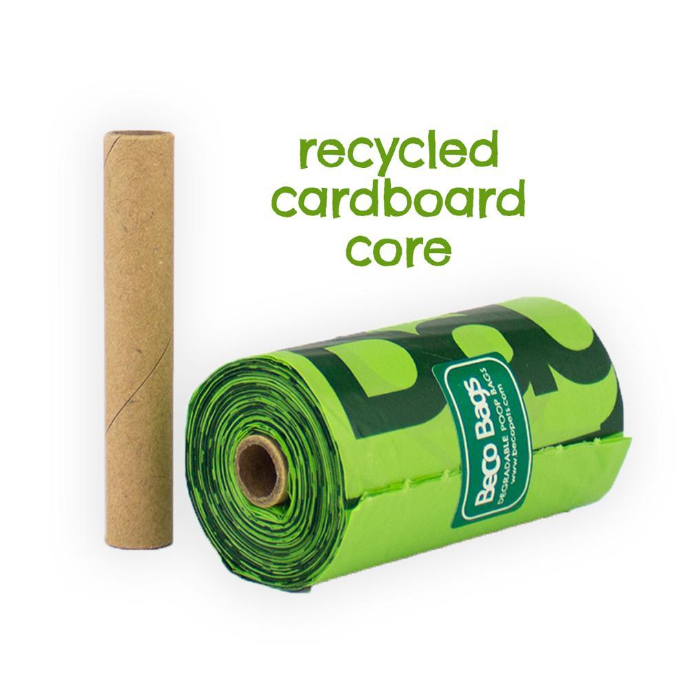 Beco 540 LARGE Dog Poop Bags- Jumbo Pack - Green Coco