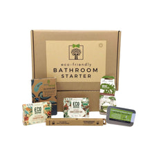 Load image into Gallery viewer, Eco-Friendly Bathroom Starter Gift Box - Green Coco
