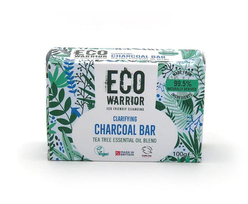 Eco Warrior Clarifying Charcoal Bar - 100 g - Green Coco
