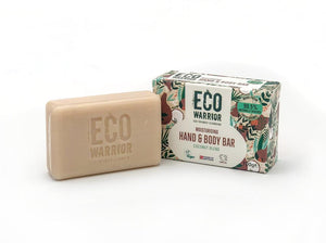 Eco Warrior Hand & Body Soap Bar - 100 g - Green Coco