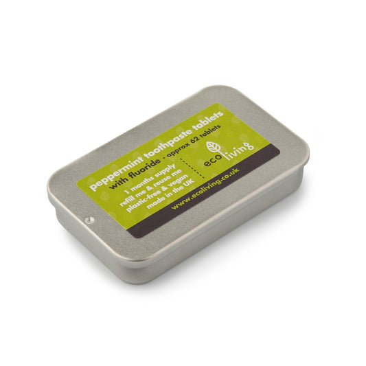 Ecoliving Toothpaste Tablets - Peppermint - Green Coco