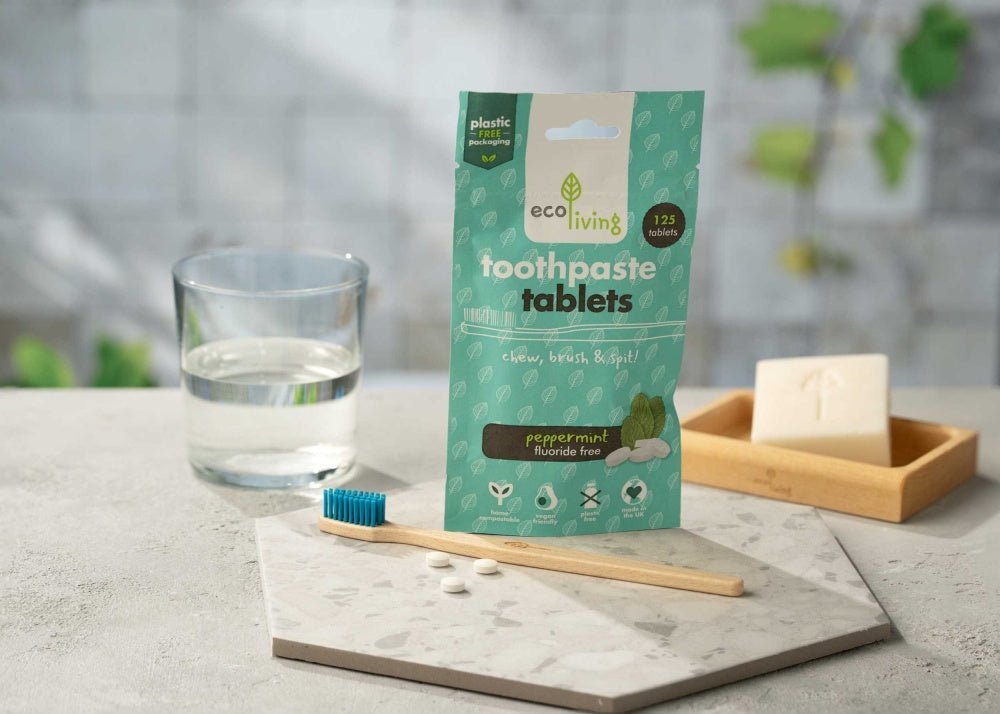 Ecoliving Toothpaste Tablets - Peppermint - Green Coco