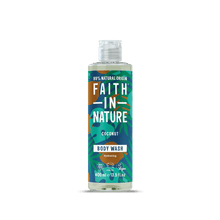 Load image into Gallery viewer, Faith In Nature Coconut Body Wash - 400 ml - Green Coco
