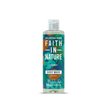 Load image into Gallery viewer, Faith In Nature Coconut Body Wash - 400 ml - Green Coco