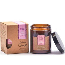 Load image into Gallery viewer, Little Soap Company Artisan Hand Poured Candle - Rose Geranium Scent - Green Coco