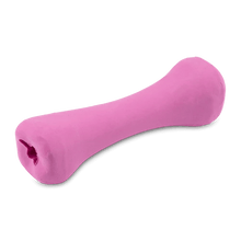 Load image into Gallery viewer, Natural Rubber Dog Chew Bone - Pink Size Small - Green Coco
