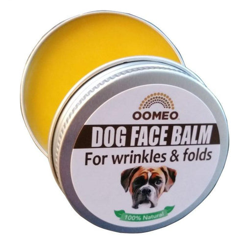 Oomeo 100 % Natural Dog Face Folds Balm Balm - 30 ml Pot - Green Coco