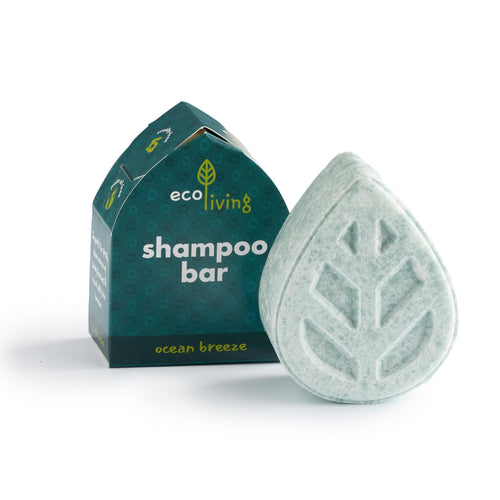 Shampoo Bar - Soap Free Solid Shampoo - Ocean Breeze - Green Coco