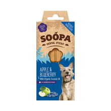 Load image into Gallery viewer, Soopa Dental Sticks - Apple &amp; Blueberry - Green Coco
