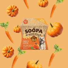 Load image into Gallery viewer, Soopa Healthy Bites - Carrot &amp; Pumpkin - Green Coco
