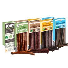 Load image into Gallery viewer, 8 x Jr Pet Products 100% Meat Sticks Dog Treats - Hypoallergenic Variety Bundle - Green Coco
