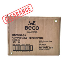 Load image into Gallery viewer, Beco 24 Boxes Mega Deal - Large Biodegradable &amp; Compostable Dog Poop Bags - Green Coco
