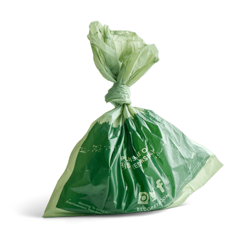 Beco 540 LARGE Unscented Dog Poop Bags On Rolls - Jumbo Value Pack - Green Coco