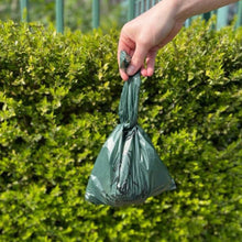 Load image into Gallery viewer, Bio Bags Large Dog Poop Bags with Handles Flat Packed - Value Packs - Green Coco

