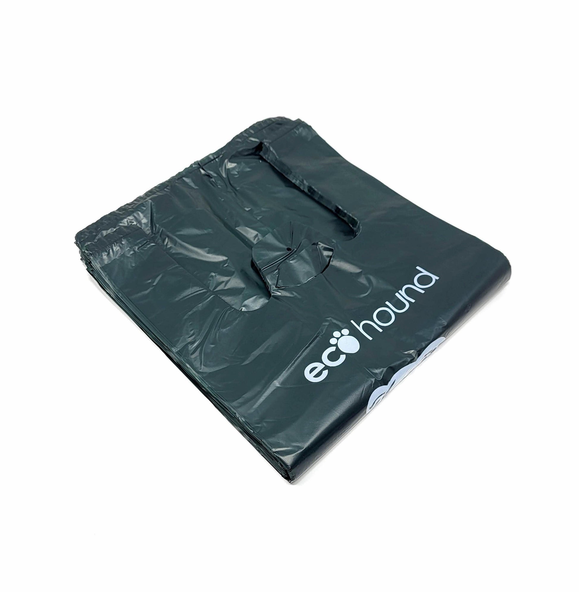 Ecohound 2000 MEGA DEAL Large Dog Poop Bags with Handles & Hanging Tab - Green Coco