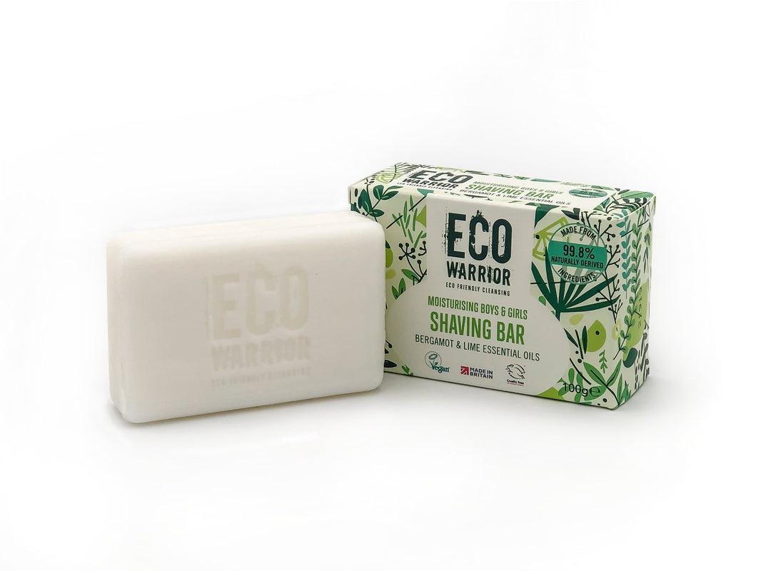 Gift Box - Eco Warrior Face, Hair and Body Total Works Soap Bars - Set of 6 x 100 g - Green Coco