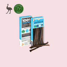 Load image into Gallery viewer, Jr Pet Products 100% Ostrich Meat Sticks Dog Hypoallergenic Treats - Green Coco
