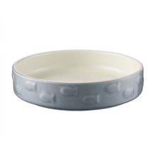 Load image into Gallery viewer, Mason Cash Signature Grey Fish Cat Bowl - 12 cm - Green Coco
