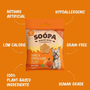 Soopa Healthy Bites - Carrot & Pumpkin - Green Coco