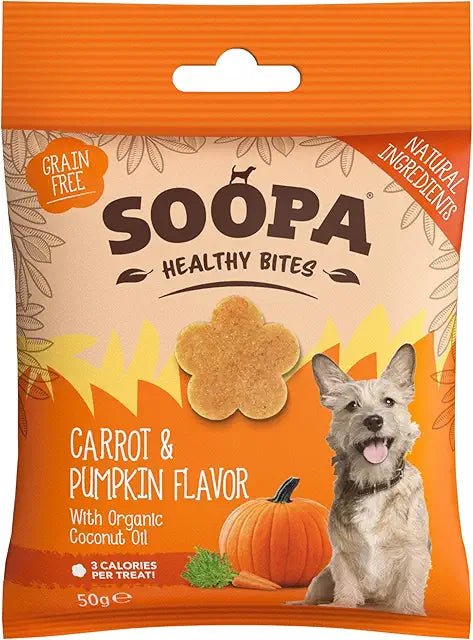 Soopa Healthy Bites - Carrot & Pumpkin - Green Coco