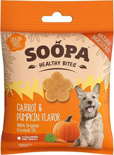 Load image into Gallery viewer, Soopa Healthy Bites - Carrot &amp; Pumpkin - Green Coco
