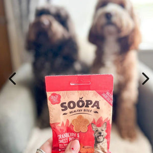 Soopa Healthy Bites - Cranberry & Sweet Potato - Green Coco