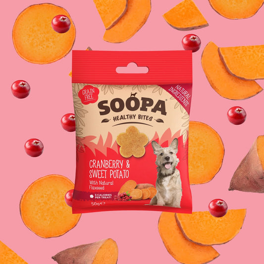 Soopa Healthy Bites - Cranberry & Sweet Potato - Green Coco