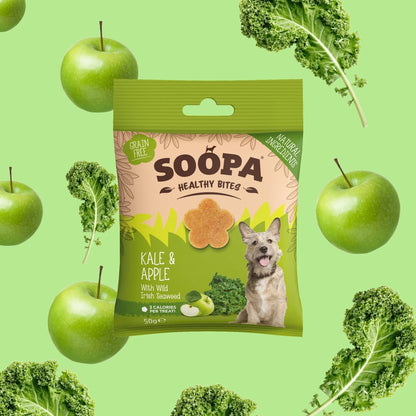 Soopa Healthy Bites - Kale & Apple - Green Coco