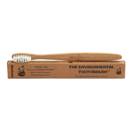 The Original Environmental Toothbrush - Medium - Green Coco