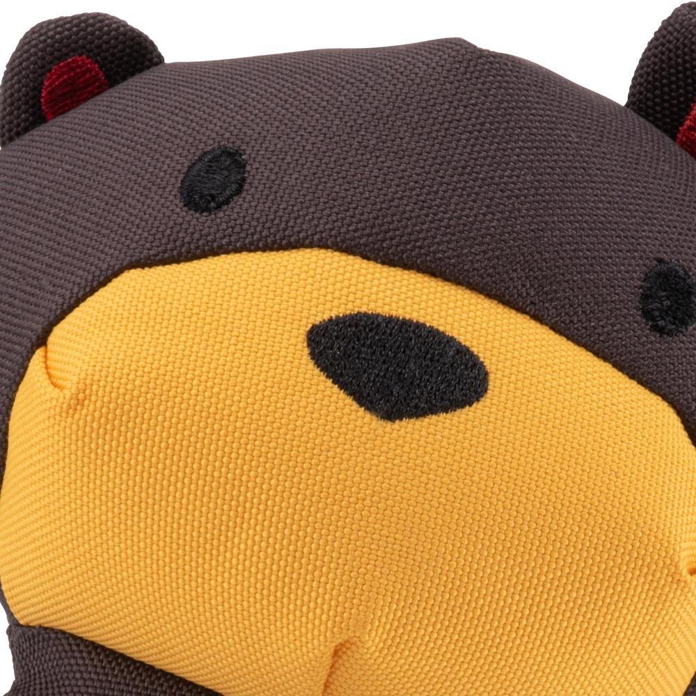 Beco Eco Recycled Dog Soft Toy - Toby The Teddy - Green Coco