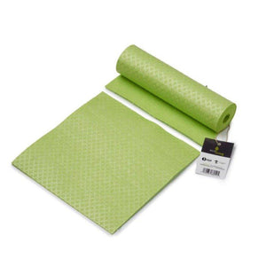 Eco Living Compostable Kitchen Large Sponge Cloths  Roll - Yellow & Green - Green Coco