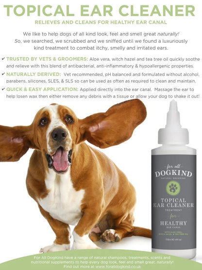 For All DogKind - Topical Ear Cleaner - Green Coco