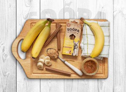 Soopa Dental Sticks - Banana & Peanut Butter - Green Coco